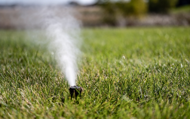 Sprinklers require cleaning - services provided by Hot Shot Sprinkler Repair & Landscape.