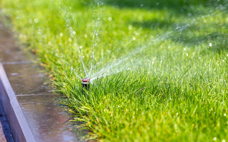 A sprinkler needs maintenance and winterization in order to run smoothy - contact Hot Shot for services.