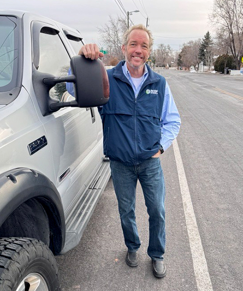 A picture of an employee at Hot Shot, a top irrigation company in Utah County, UT.